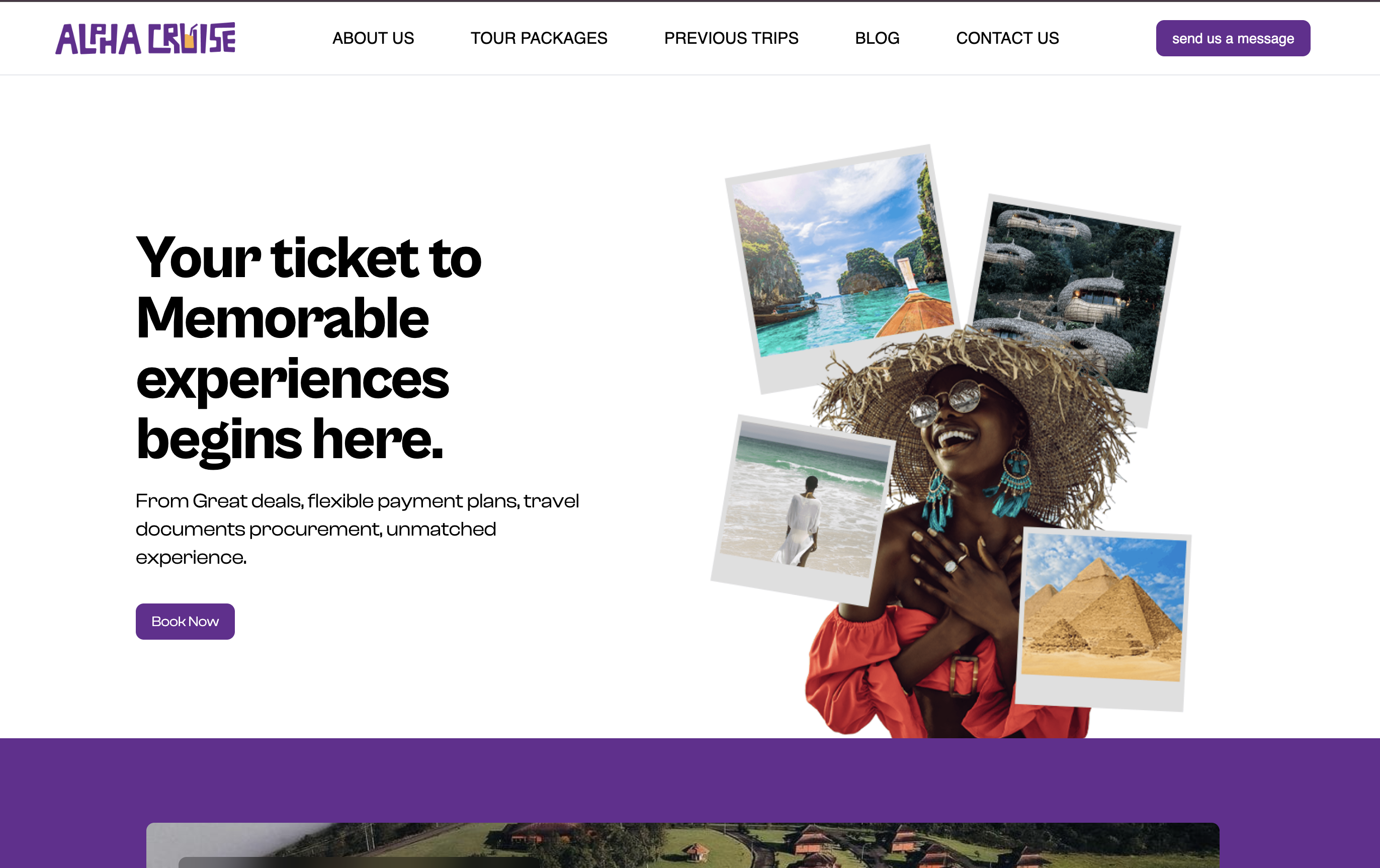 AlphaCruise Global Map UI