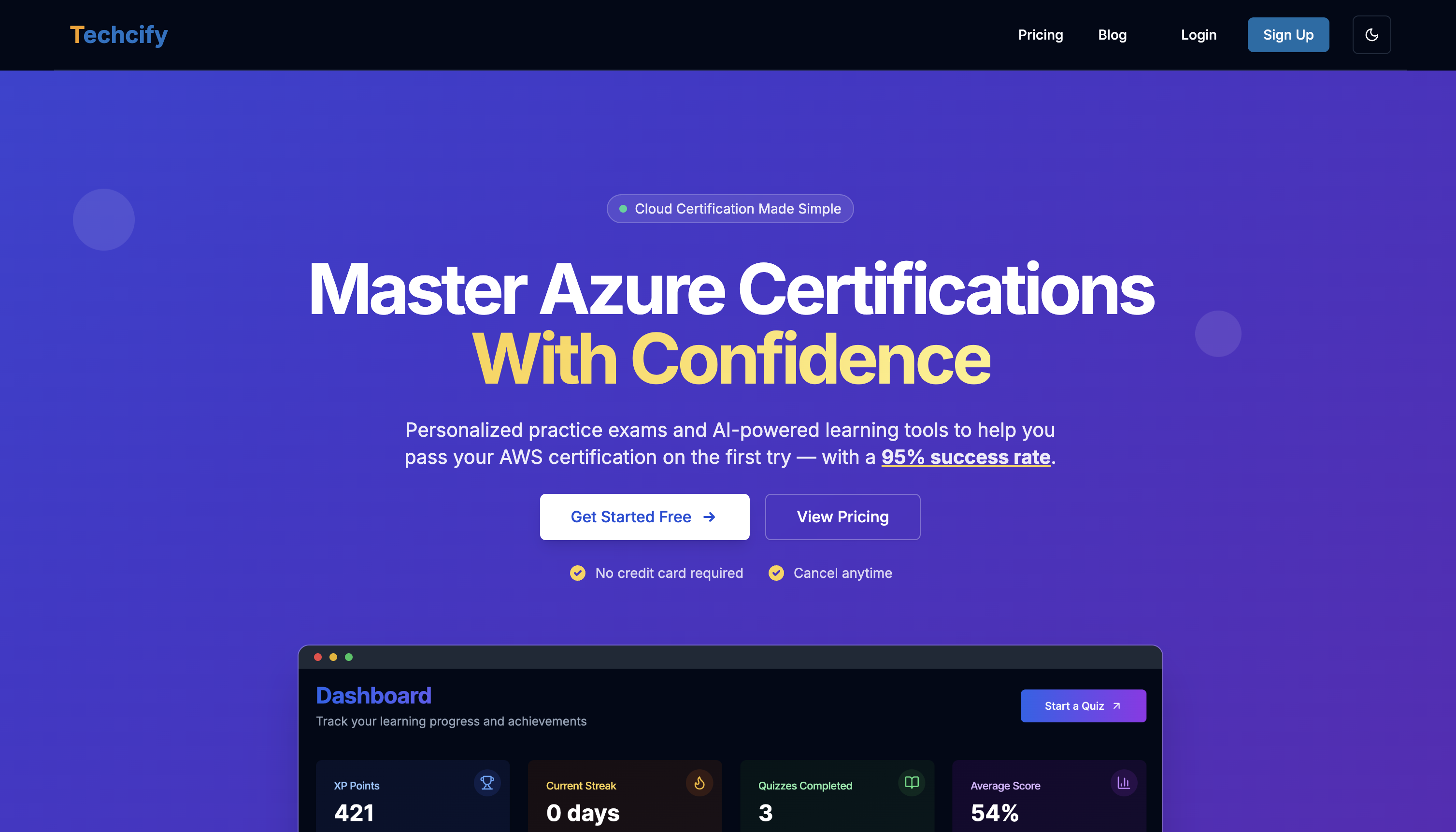 Techcify Code Dashboard
